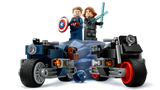 LEGO Super Heroes Musta Lese ja Kapten Ameerika mootorrattad 76260L