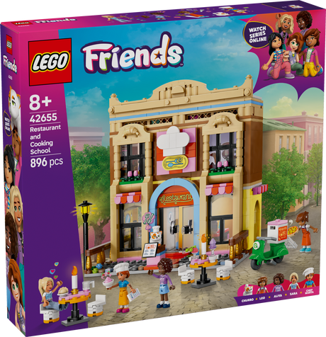 LEGO Friends Restoran ja kokakool 42655L