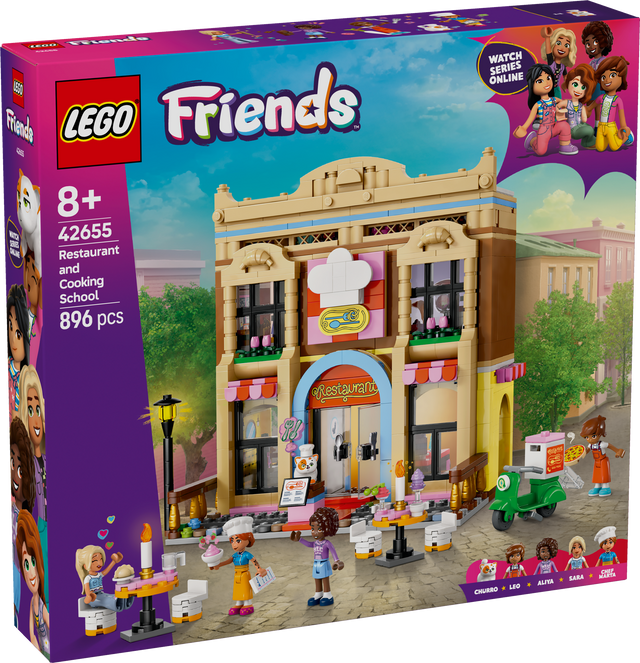 LEGO Friends Restoran ja kokakool 42655L