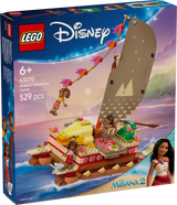 LEGO Disney Princess Vaiana seikluskanuu 43270L