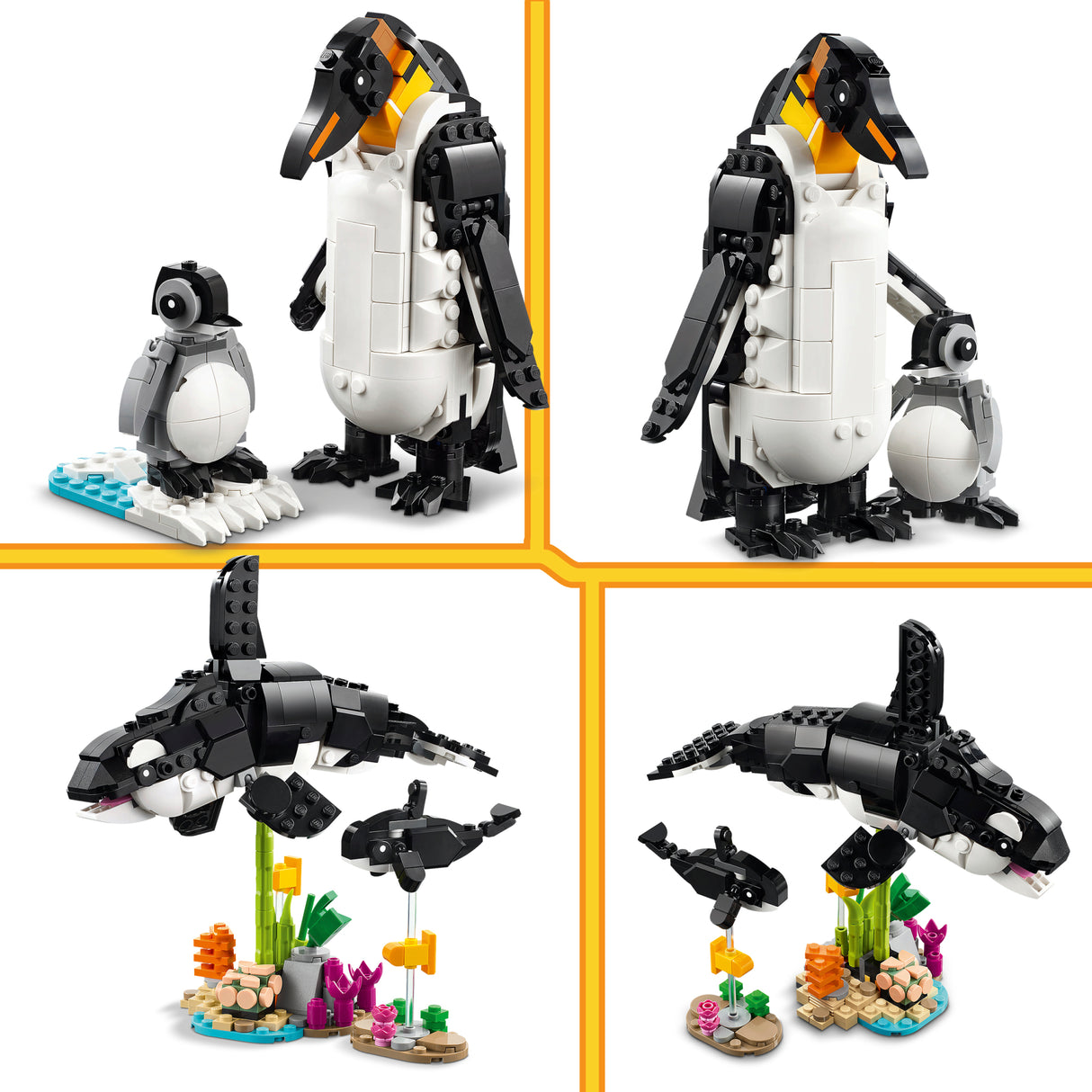 LEGO Creator Metsloomad: panda perekond 31165L