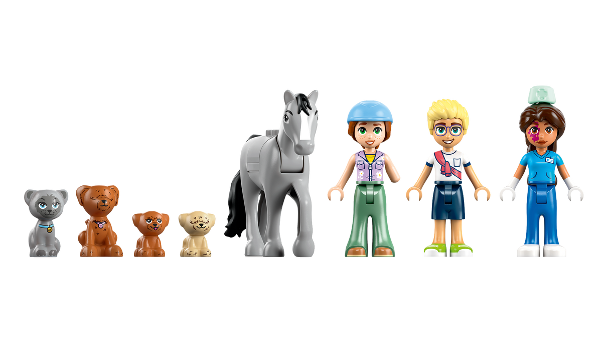 LEGO Friends Hobuse- ja lemmikloomakliinik 42651L