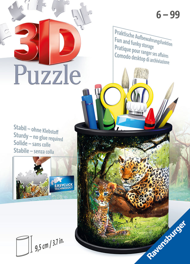 Ravensburger 3D pusle pliiatsitops Leopard 112630V