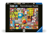 Ravensburger pusle 1500 tk Eamese variatsioonid 12000428V