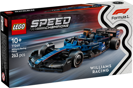 LEGO Speed Champions Williams Racing FW46 F1 võidusõiduauto 77249L