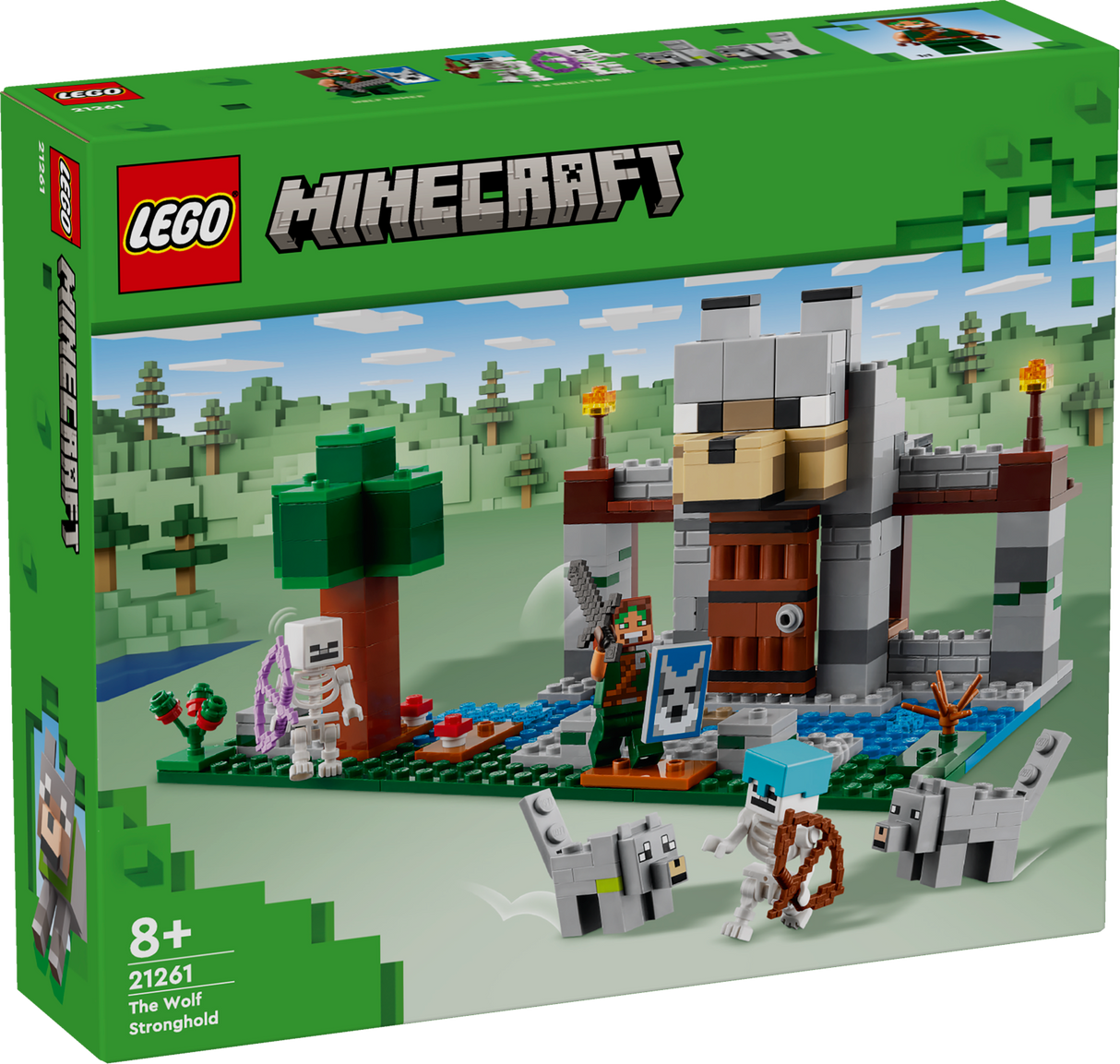 LEGO Minecraft Wolf Stronghold 21261L