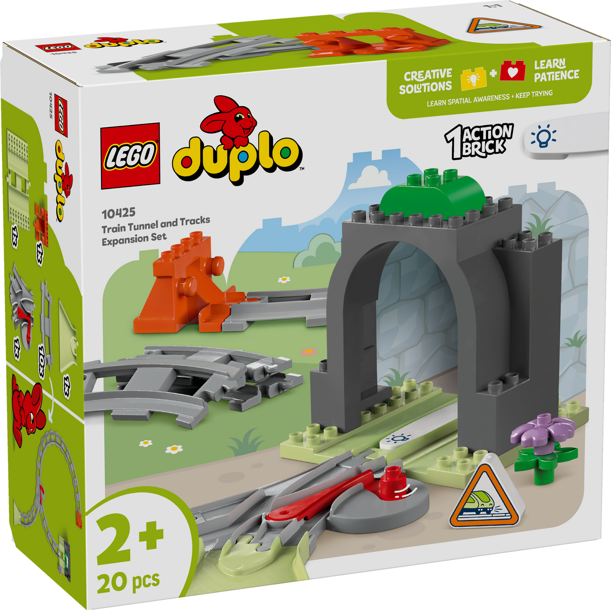 LEGO DUPLO Rongitunneli ja -rööbaste laienduskomplekt 10425L