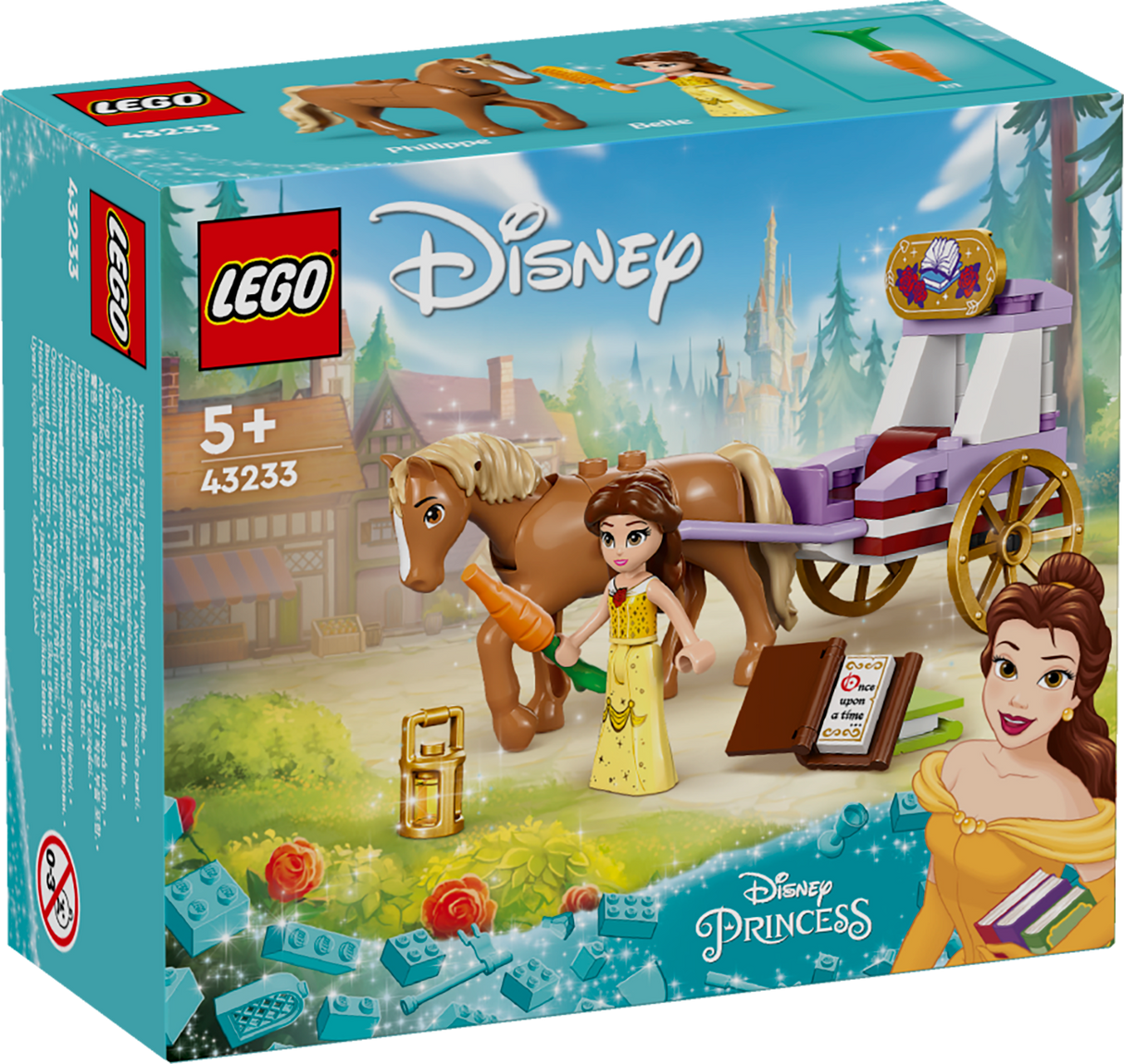 LEGO Disney Princess Belle muinasjutu hobusevanker 43233L