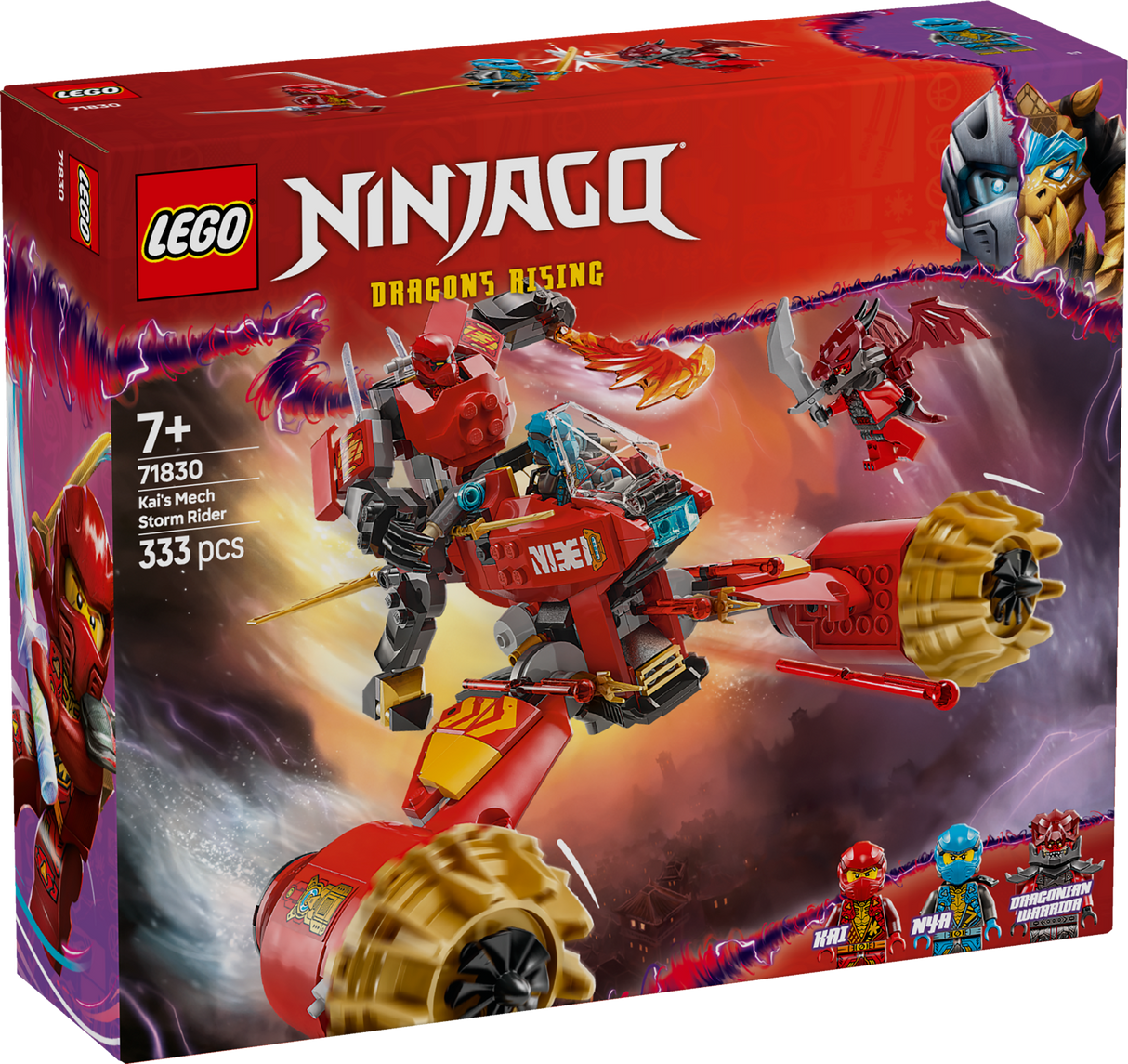 LEGO Ninjago Kai roboti storm rider 71830L