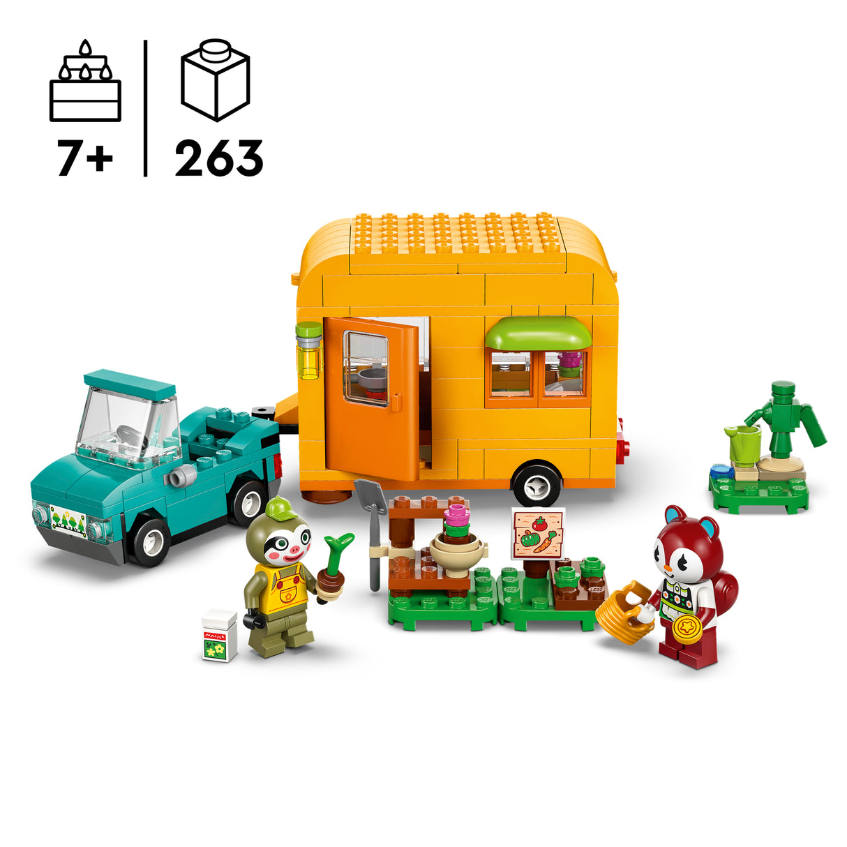 LEGO Animal Crossing Leif haagissuvila ja aiapoega 77054L