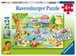 Ravensburger pusle  2x24 tk Järves ujumas 050574V