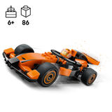 LEGO City F1 sõitja McLareni võistlusautoga 60442L