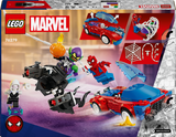 LEGO Super Heroes Spider-Mani võidusõiduauto ja Venom Green Goblin 76279L