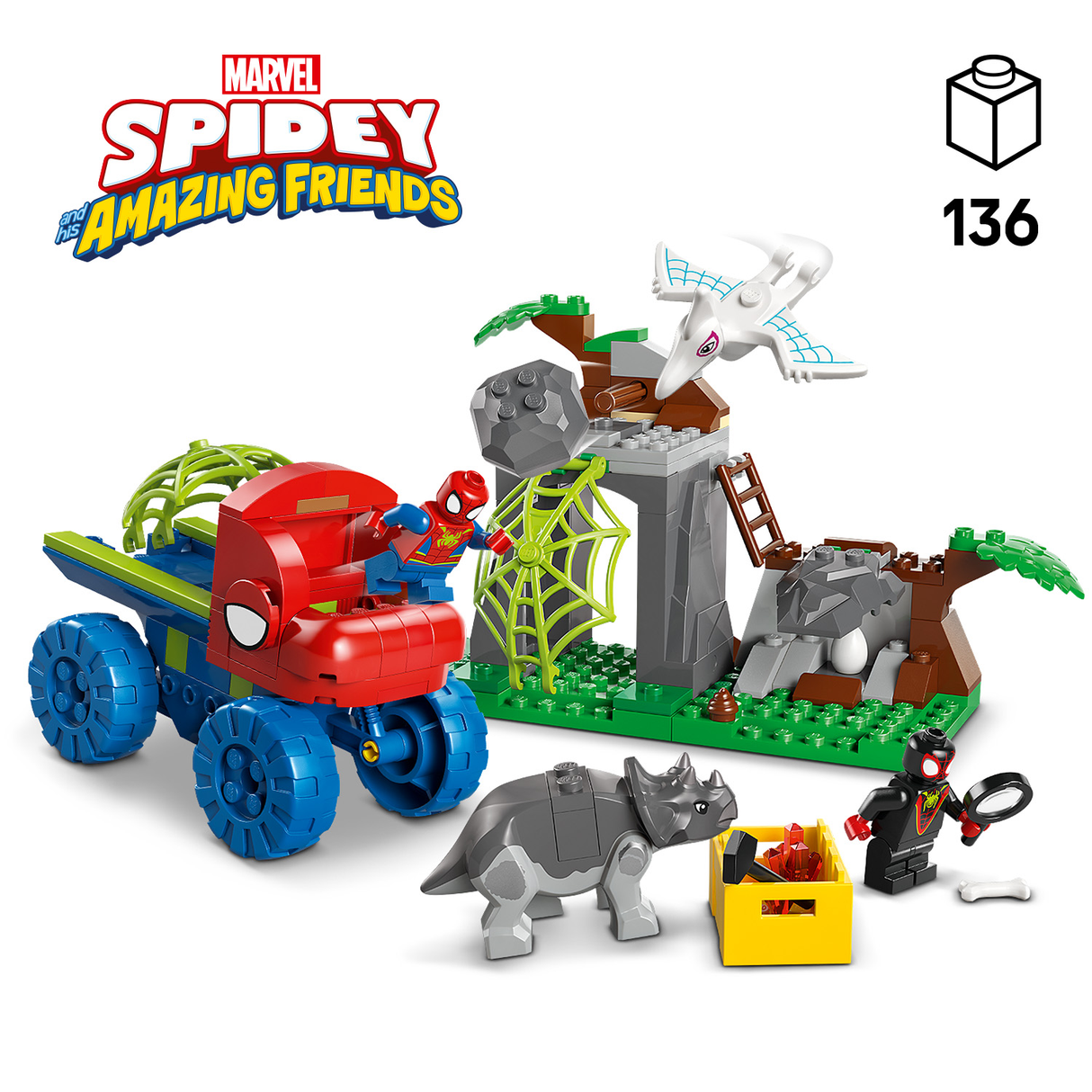 LEGO Spidey meeskonna dinosauruseroomiku päästmine 11199L