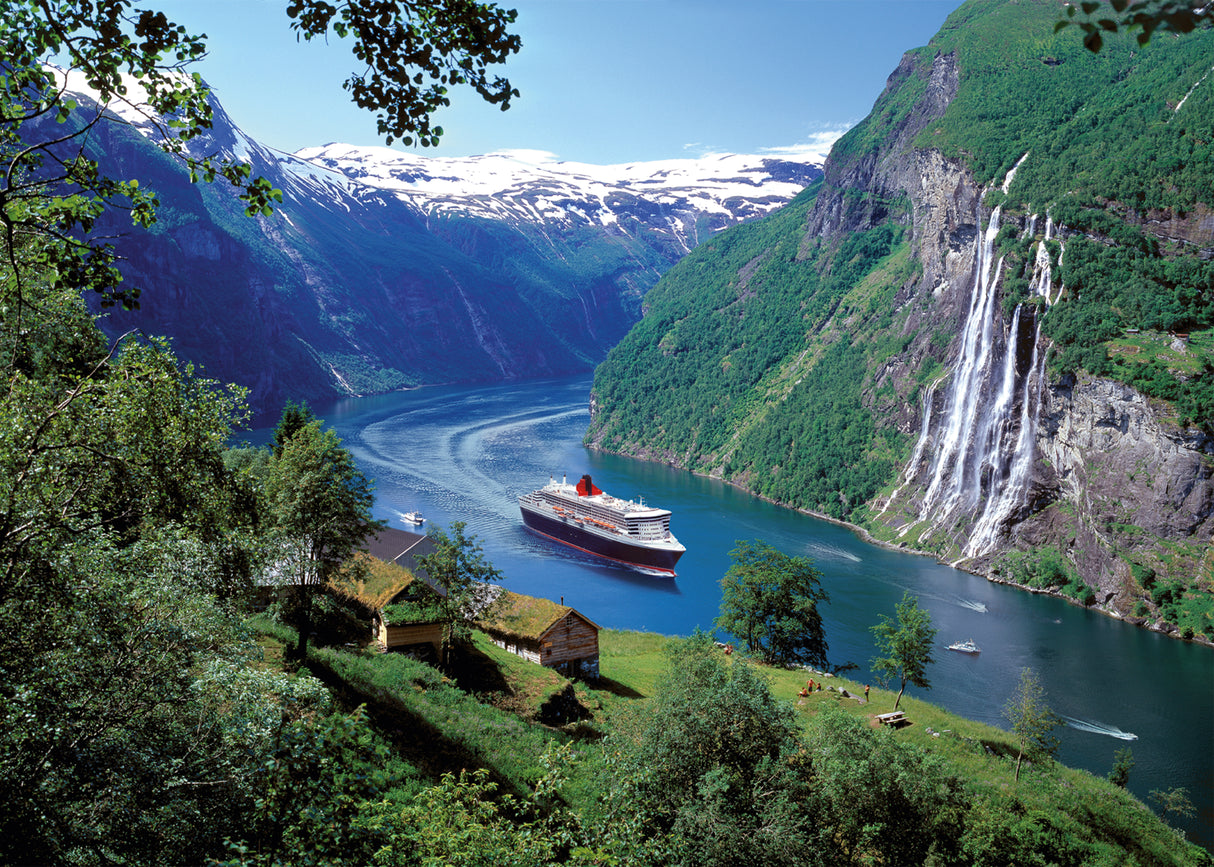 Ravensburger pusle 1000 tk Norra fjordid 12000475V