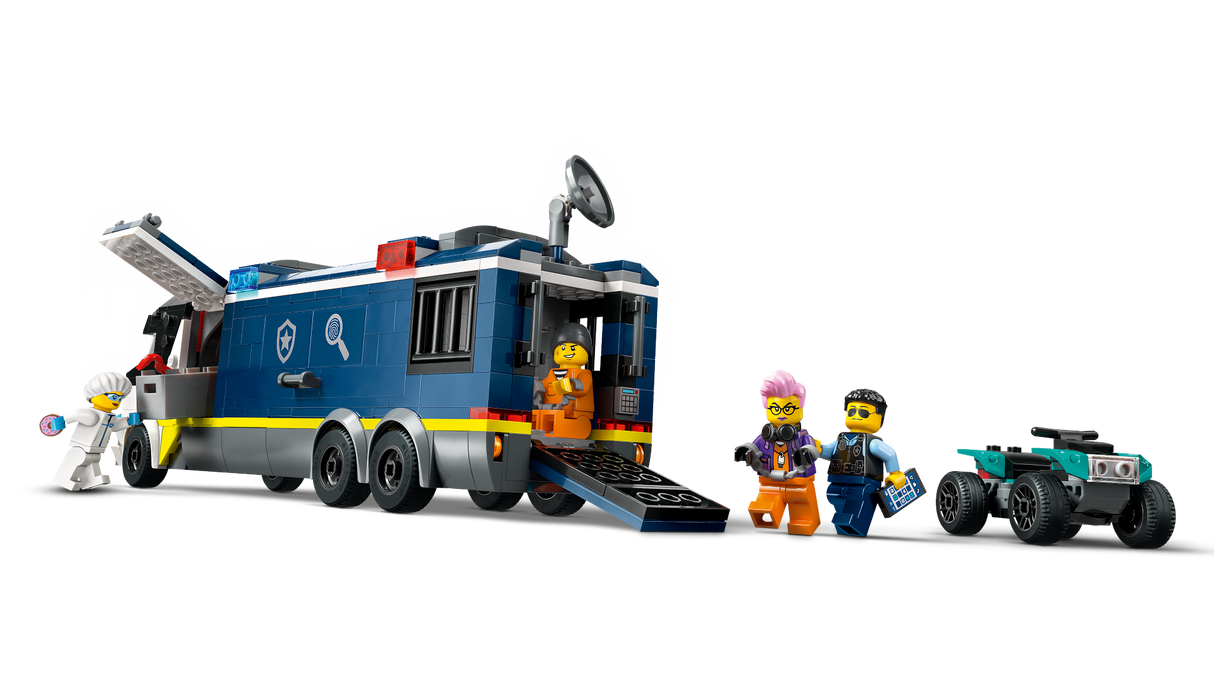 LEGO City Politsei mobiilne kuriteolabori veok 60418L