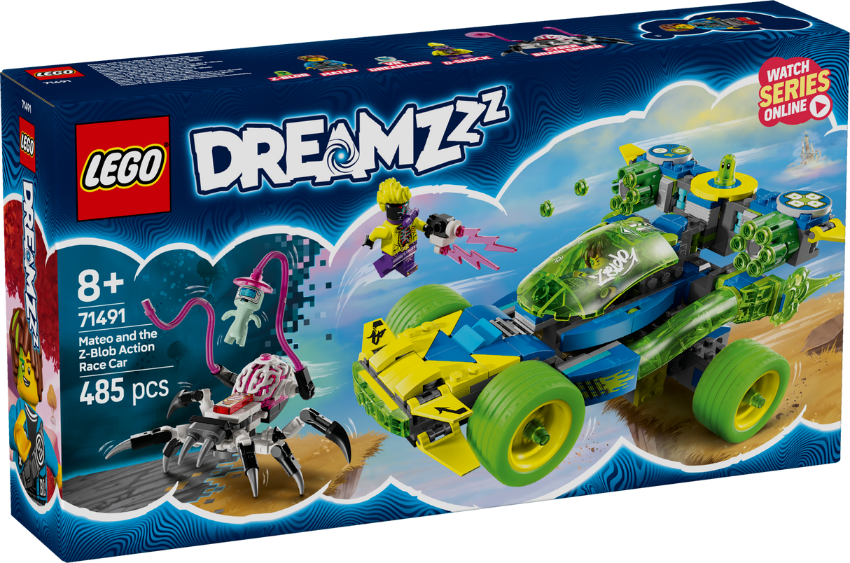 LEGO Dreamzzz Mateo ja Z-Blobi märuli võidusõiduauto 71491L