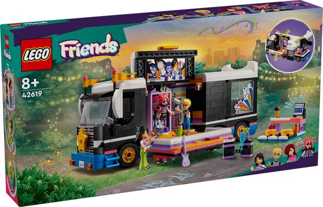 LEGO Friends Popstaari tuuribuss 42619L