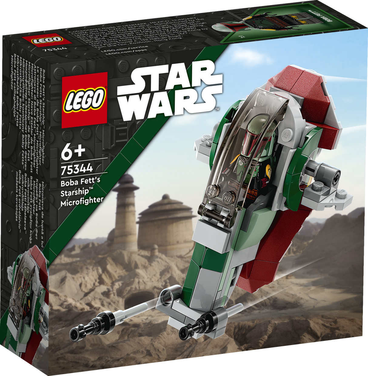 LEGO Star Wars TM Boba Fetti tähelaev mikrovõitleja 75344L