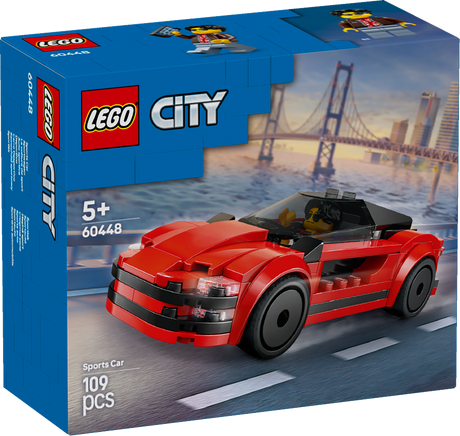 LEGO City Punane sportauto 60448L