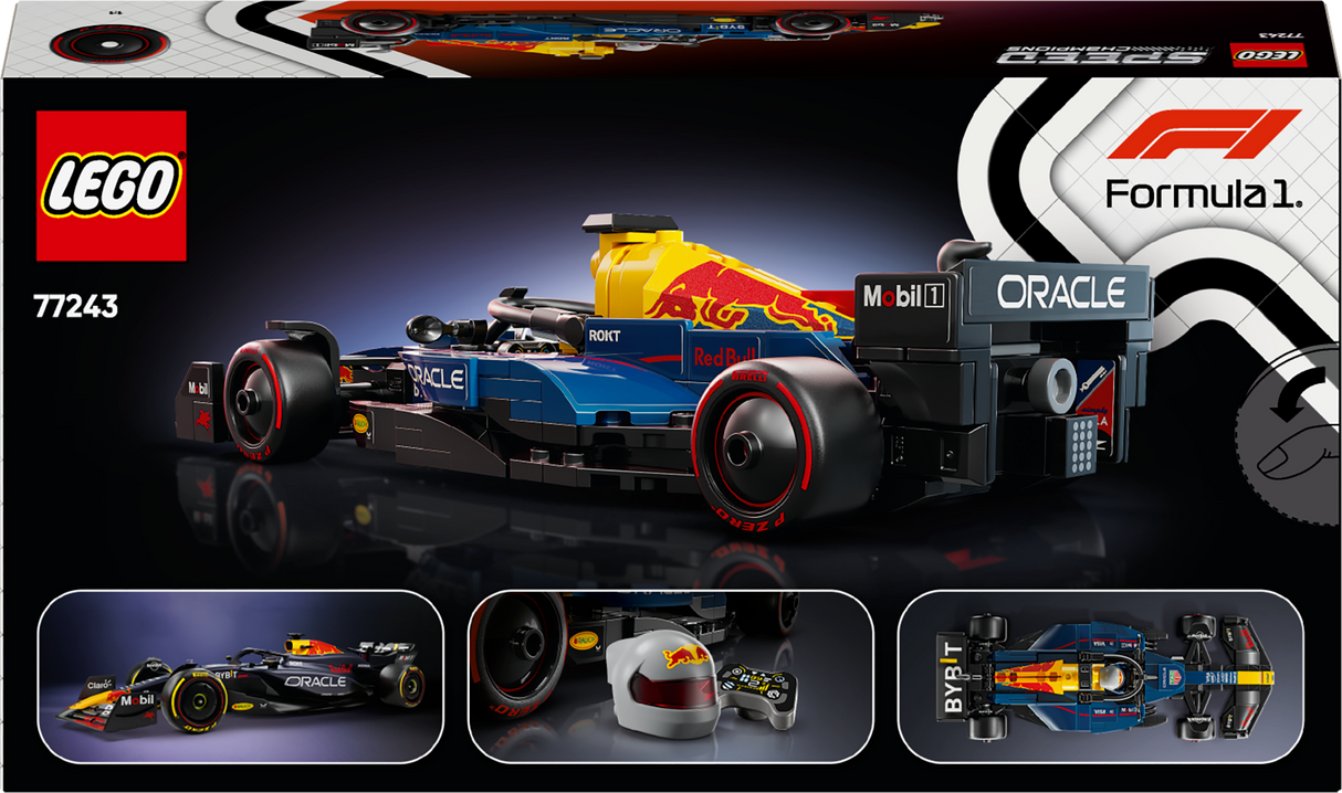 LEGO Speed Champions Oracle Red Bull Racing RB20 F1 võidusõiduauto 77243L