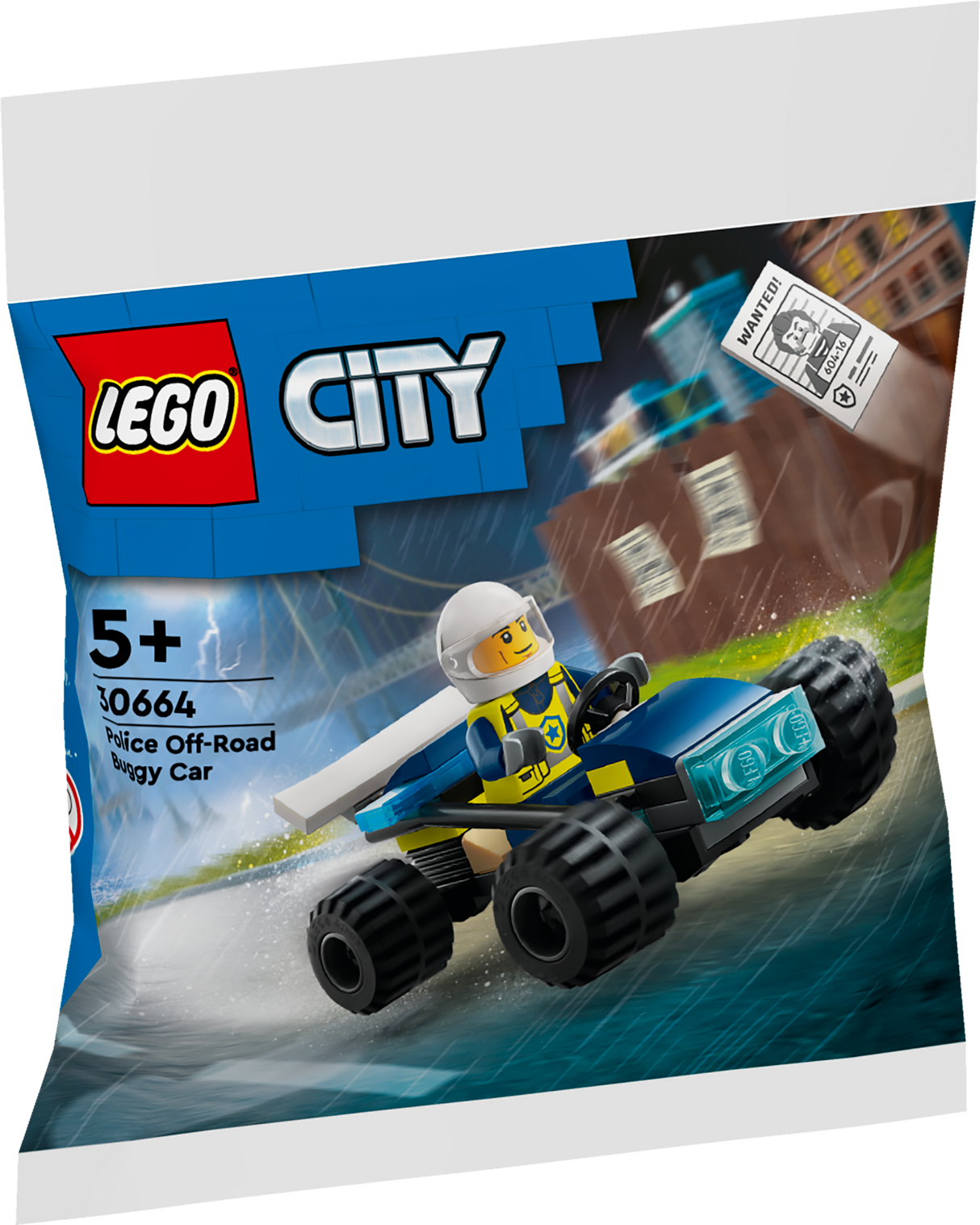 LEGO City Politsei maastikubagi sõiduk 30664L