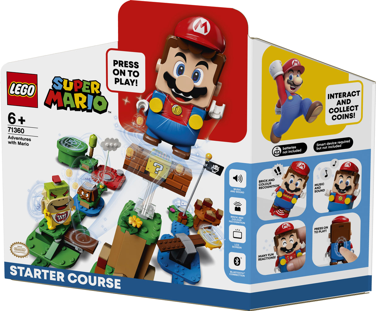 LEGO Super Mario Seikluste alustusrada 71360L