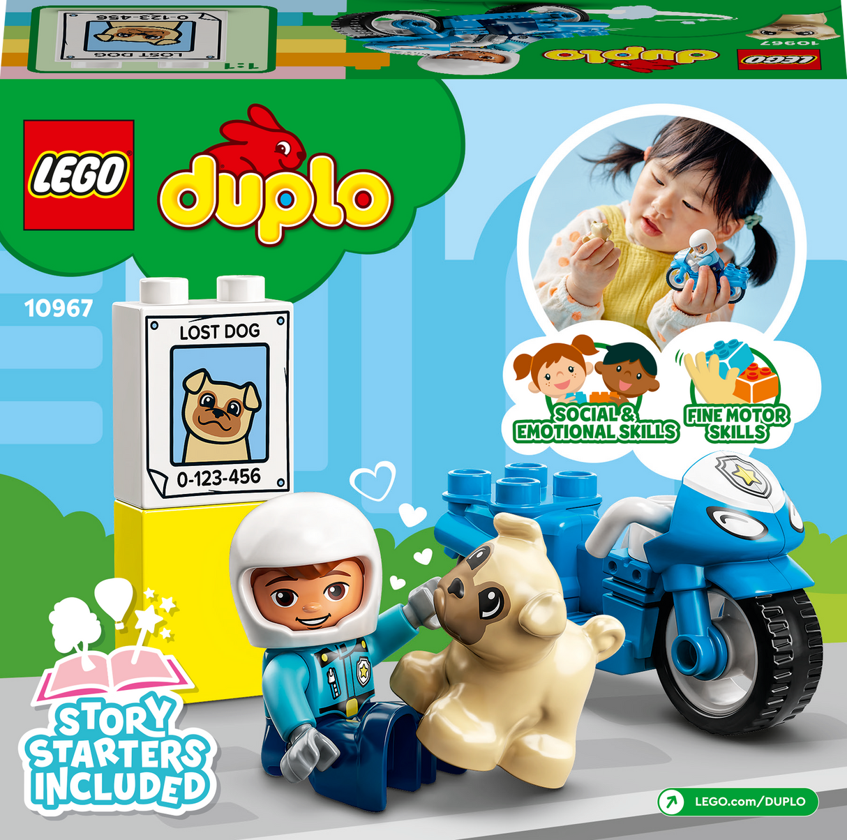 LEGO DUPLO Politsei mootorratas 10967L