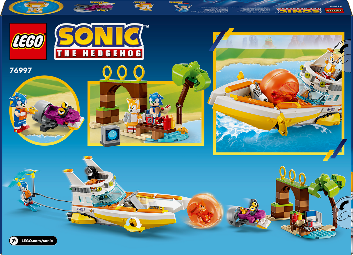 LEGO Sonic the Hedgehog Tailsi seiklustepaat 76997L