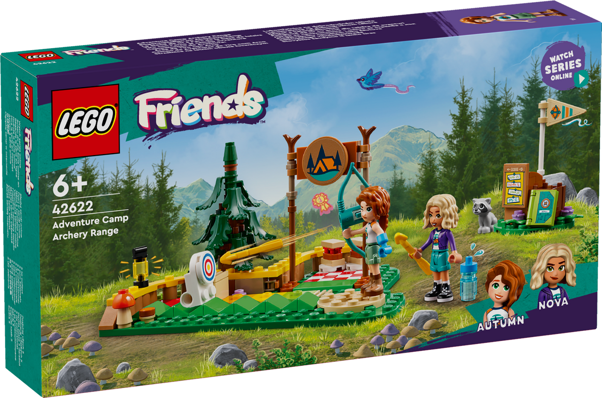 LEGO Friends Seikluslaagri vibulaskmisrada 42622L