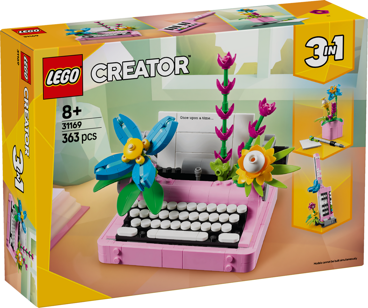 LEGO Creator Kirjutusmasin lilledega 31169L