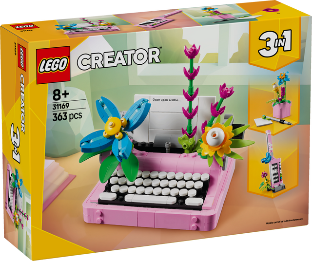 LEGO Creator Kirjutusmasin lilledega 31169L