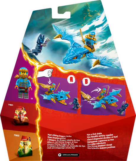 LEGO Ninjago Nya Tõusva Draakoni rünnak 71802L