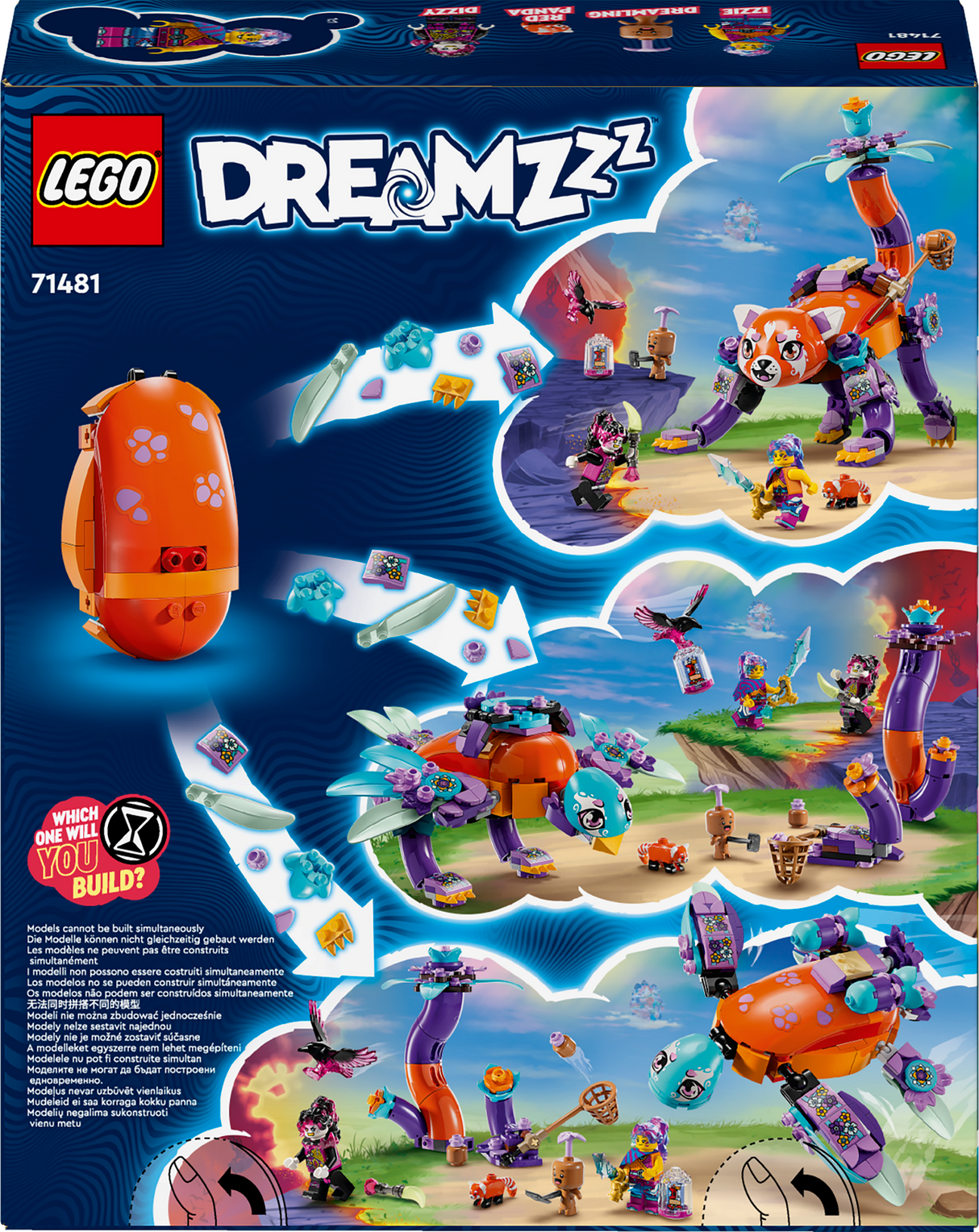 LEGO DREAMZzz Izzie unenäoloomad 71481L