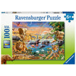 Ravensburger pusle 100 tk Loomad vee ääres 129102V