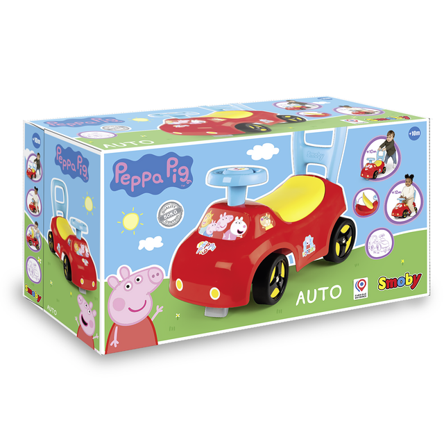 Smoby pealeistutav auto: Põrsas Peppa 720550S