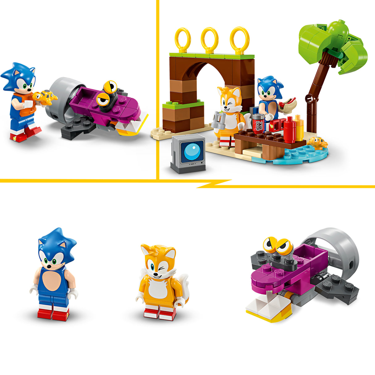 LEGO Sonic the Hedgehog Tailsi seiklustepaat 76997L