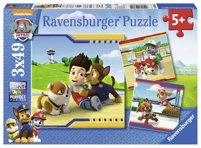 Ravensburger pusle 3x49 tk Käpapatrull 093694V