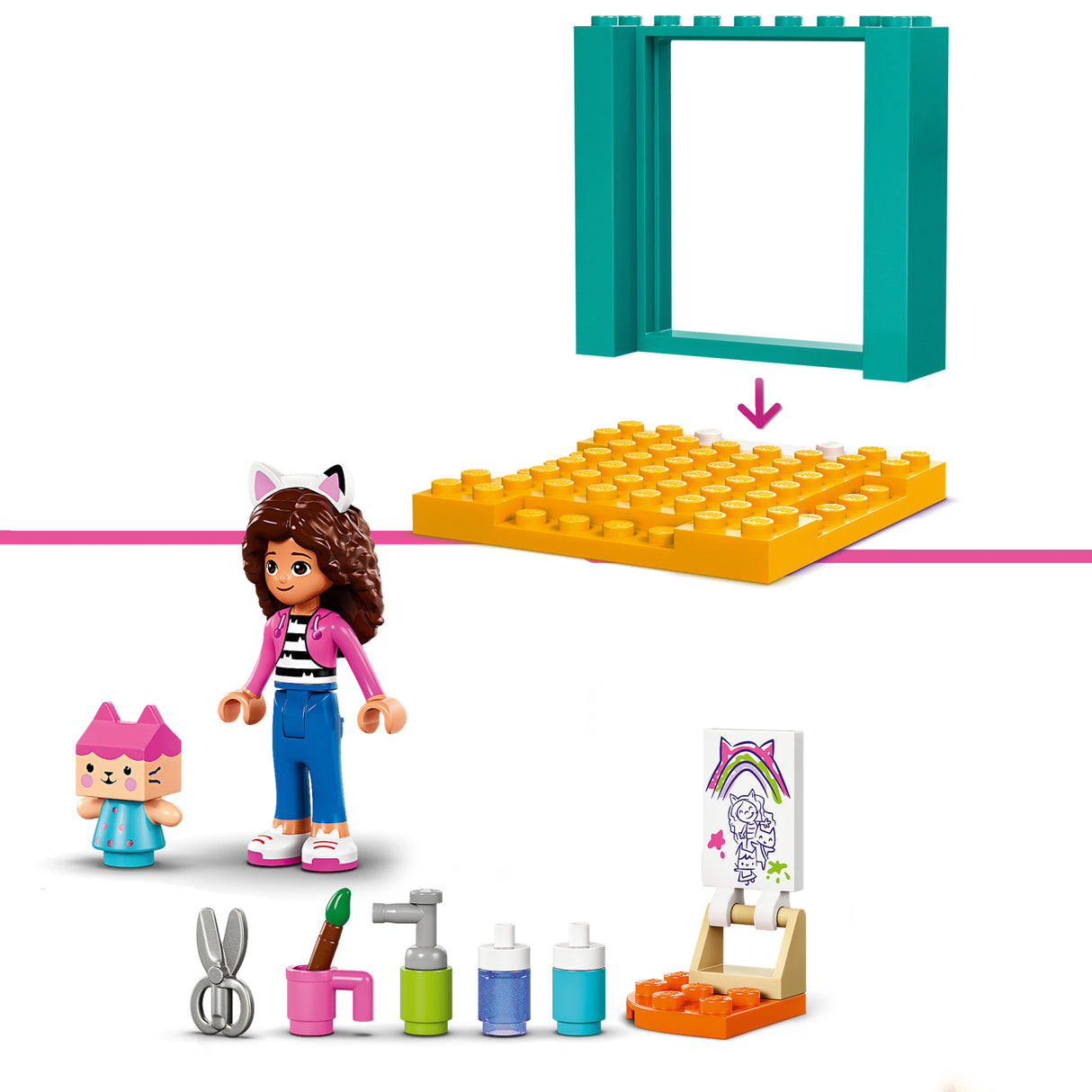 LEGO Gabby´s Dollhouse Meisterdamine koos Baby 10795L