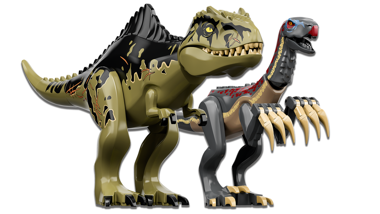 LEGO Jurassic World Giganotosauruse ja Therizinosauruse rünnak 76949L