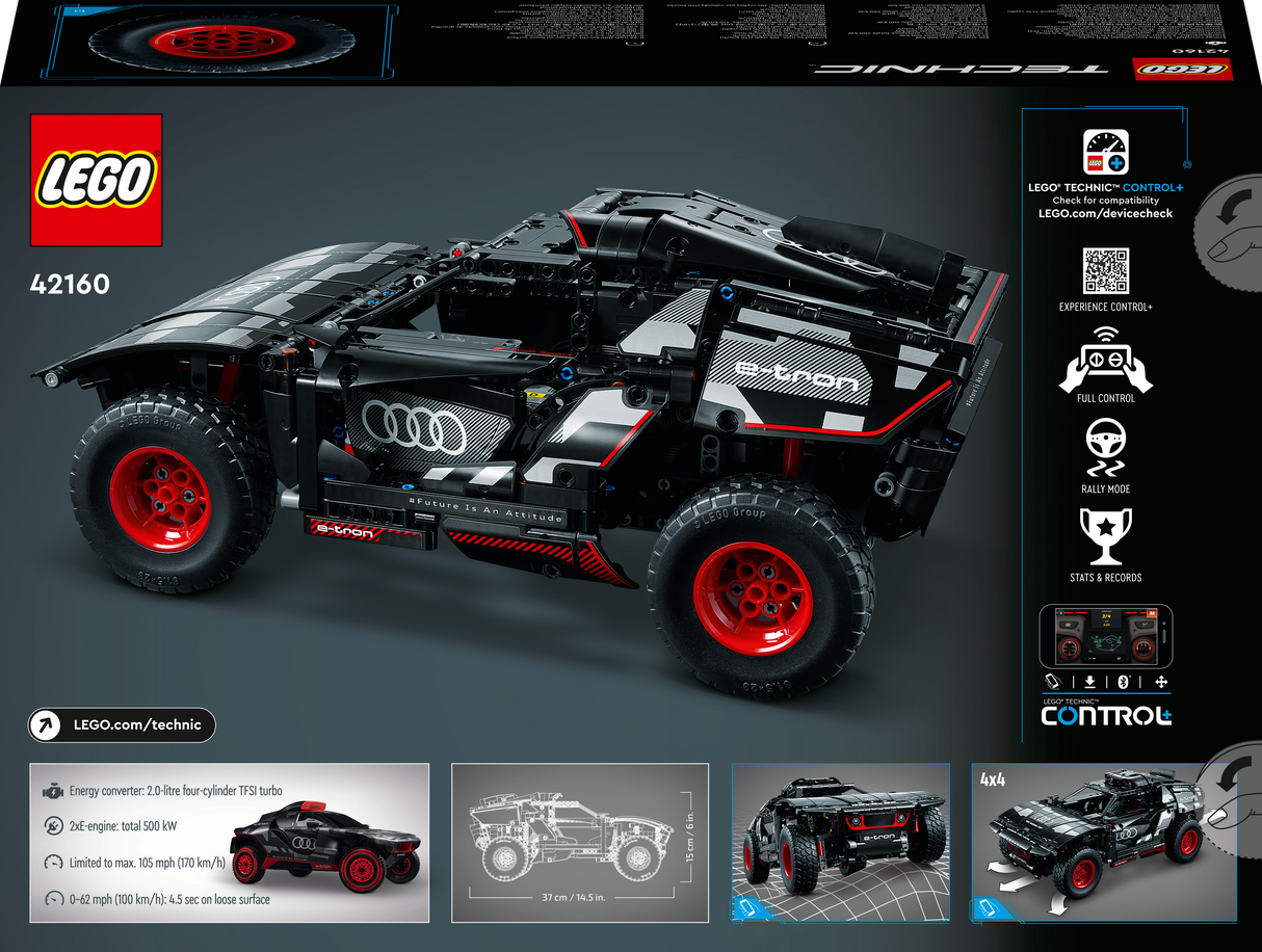 LEGO Technic Audi RS Q e-tron 42160L