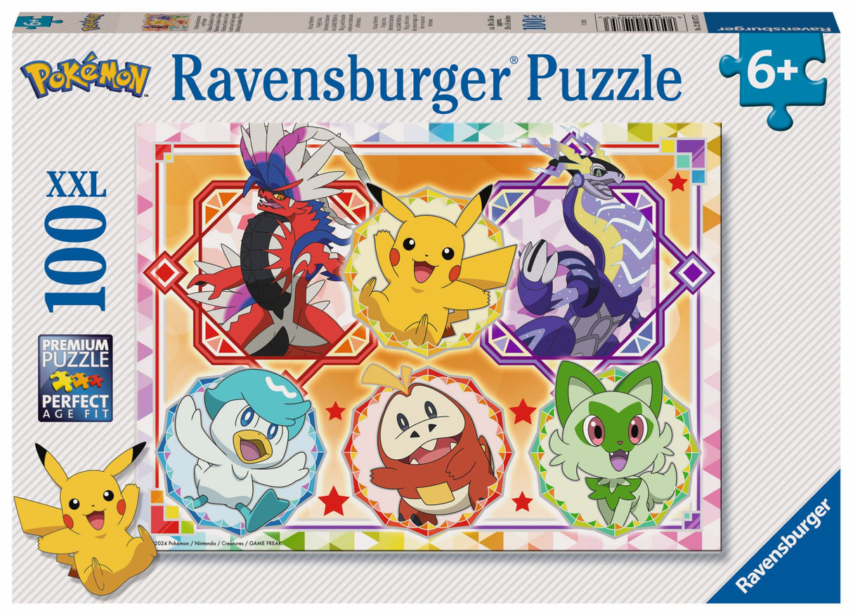 Ravensburger pusle 100 tk Pokemon 12001075V