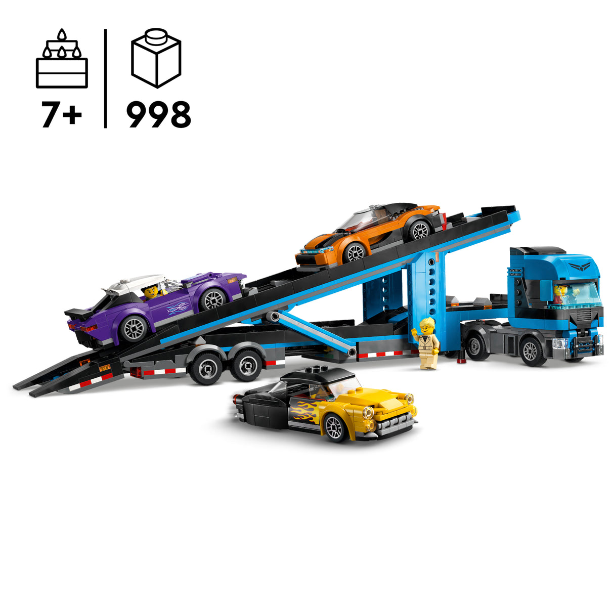 LEGO City Autoveok koos sportautodega 60408L