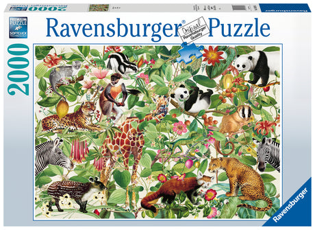 Ravensburger pusle 2000 tk Džungel  168248V