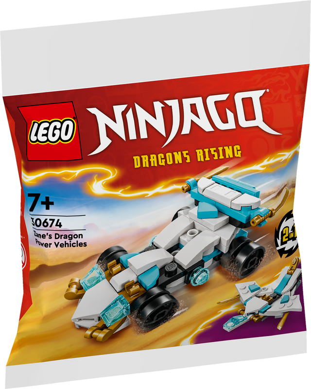 LEGO Ninjago Zane’i draakonijõu sõidukid 30674L