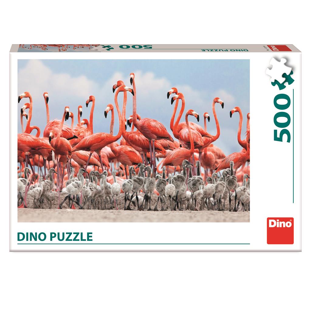 Dino pusle 500 tk Flamingo 50250D