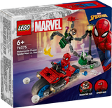 LEGO Super Heroes Mootorrattajälitus: Spider-Man vs. Doc Ock 76275L