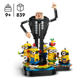 LEGO Minions Klotsidest kokkupandav Gru ja Käsilased 75582L