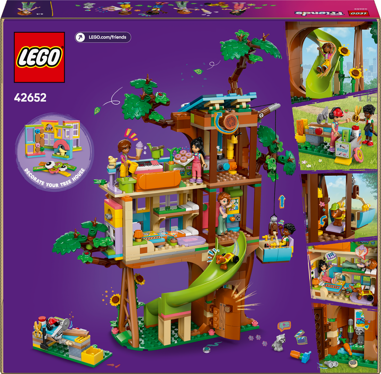 LEGO Friends Sõpruse metsamajakese kohtumispaik 42652L