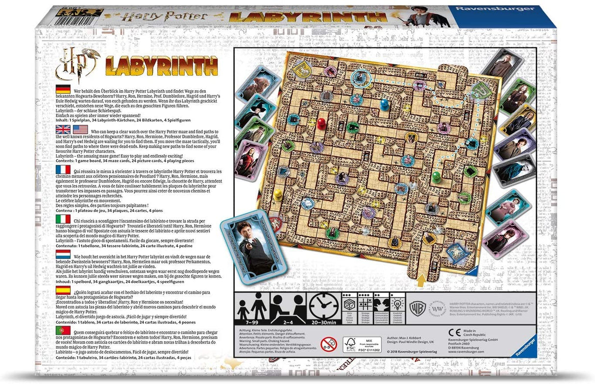 Ravensburger lauamäng Harry Potter labürint 26082U